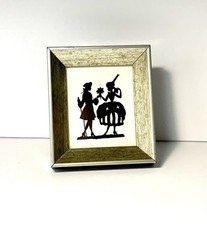 Framed silhouette 3x4 for sale  Ramsey