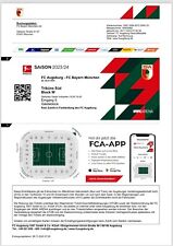 Sammlerticket augsburg bayern gebraucht kaufen  Scheer