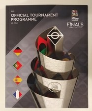 Programa UEFA Nations League 2025 Alemania Portugal CR7 España Francia  segunda mano  Embacar hacia Mexico