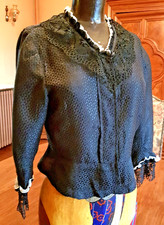 Veste xixe satin d'occasion  Château-du-Loir