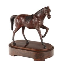 Scultura cavallo legno usato  Cambiago
