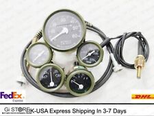 Kit de medidores Willys MB Jeep Ford GPW - Milhas velocímetro temperatura óleo combustível amplificador-OLIVE, usado comprar usado  Enviando para Brazil