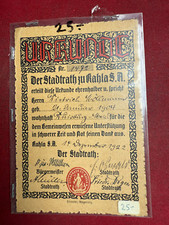Alte karte kahla gebraucht kaufen  Caputh
