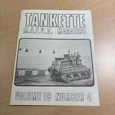 VTG 1984 Tankette Miniature Magazine: Dodge T215-WC27 Ford Model 917 M7, usado comprar usado  Enviando para Brazil
