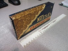 NESTLE'S 1950s CRUNCHETTES caixa de doces loja display barra de chocolate biscoitos comprar usado  Enviando para Brazil