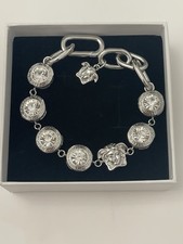 Versace medusa bracelet for sale  ROMFORD
