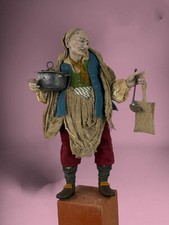 Cuoco oste presepe usato  Napoli