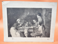 Gravure xxème scène d'occasion Gravure xxème scène d'occasion  Châtillon-sur-Indre