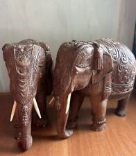 Vtg hand carved for sale  North East