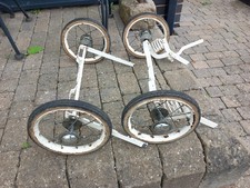 Vintage pram wheels for sale  DERBY