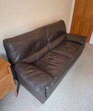 Real leather seater for sale  FELIXSTOWE