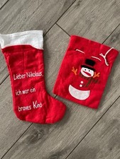 Weihnachten deko socke gebraucht kaufen  Berlin