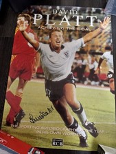 David platt signed for sale  LONDON