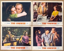 THE COBWEB 55 RICHARD WIDMARK LAUREN BACALL GLORIA GRAHAME FILM NOIR FOUR LCS comprar usado  Enviando para Brazil