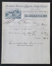 Billhead invoice paris d'occasion  Expédié en Belgium
