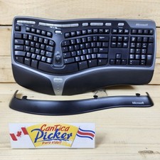 Teclado Microsoft 4000 v1.0 KU-0462 USB ergonômico natural com fio com riser comprar usado  Enviando para Brazil