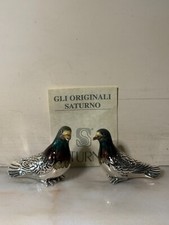 Coppia piccioni argento usato  Valdastico