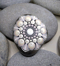 Mandala stein weiß gebraucht kaufen Mandala stein weiß gebraucht kaufen  Friedrichshafen