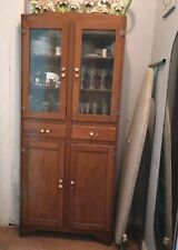 Wooden china cabinet for sale  Weaver