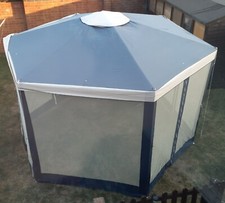 Hexagonal garden gazebo for sale  IPSWICH