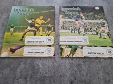 Ipswich town programmes for sale  STOWMARKET