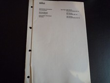 Riginal schaltplan braun gebraucht kaufen  Hohenstein