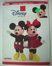Bonecas Disney 12" Mickey & Minnie Mouse padrão de crochê comprar usado  Enviando para Brazil