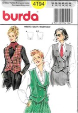 Burda 4194 vest d'occasion  Expédié en Belgium
