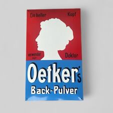 Etker backpulver emailleschild gebraucht kaufen  Düsseldorf