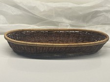 Vintage woven rattan for sale  KENDAL