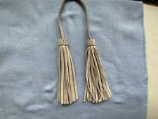 Handbag tassel beige for sale  BLACKPOOL