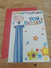 Congratulations passed card for sale  NEWTON ABBOT