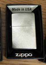 Genuine chrome zippo for sale  PETERBOROUGH