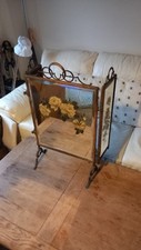 Antique mirror fire for sale  BUDE