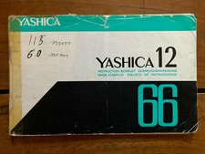 Yashica libretto istruzioni usato  Bazzano