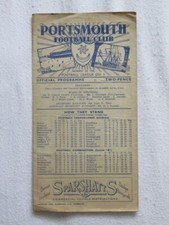 Football programme portsmouth for sale  UK