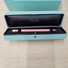 Usado,  Caixa de presente de joias pulseira relógio caneta estojo vazio couro azul Tiffany & Co. comprar usado  Enviando para Brazil