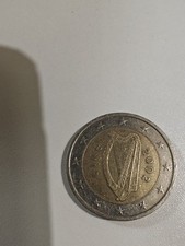 1 Euro, Irlanda 2002 moneda bimetálica arpa celta de Eire., usado comprar usado  Enviando para Brazil