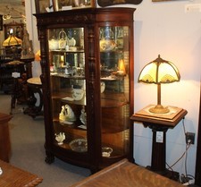 Antique oak curved for sale  Lexington