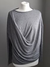 Topshop grey drape d'occasion  Expédié en Belgium