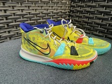 Tênis de basquete Kyrie Irving tamanho 10 amarelo 1 pessoa mundial 2021 comprar usado  Enviando para Brazil