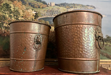 Pair copper arts for sale  EXETER