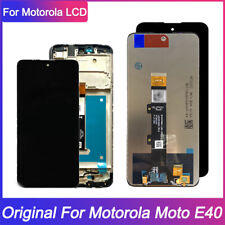 Usado, Für Motorola Moto E40 LCD Display Touchscreen Digitizer mit Rahmen Ersatz Parts comprar usado  Enviando para Brazil