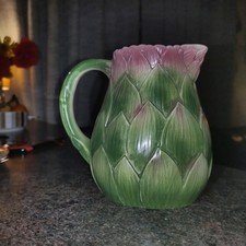 Antique majolica artichoke for sale  WALKERBURN