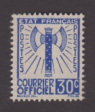Timbres service francisque d'occasion  Villeneuve-d'Ascq-