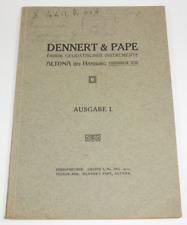 Katalog dennert pape gebraucht kaufen  Bremervörde