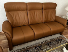 Sofa leder braun gebraucht kaufen  Falkensee