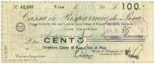 100 lire cassa usato  Pignataro Maggiore