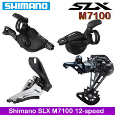 Usado, Shimano SLX M7100 2x12 velocidades alavanca de câmbio desviador traseiro SGS MTB conjunto de grupo de bicicleta comprar usado  Enviando para Brazil