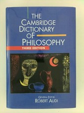 Cambridge Dictionary of Philosophy  (2015, Hardcover, THIRD edition) Ex-library comprar usado  Enviando para Brazil